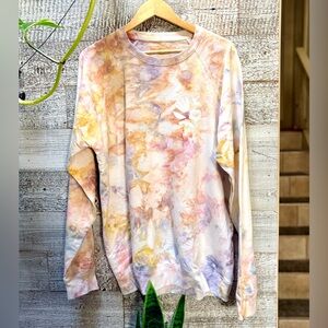 CAMP x the uncommon place | Hand Dyed Tie Dye Pullover Sweatshirt - Women's XL